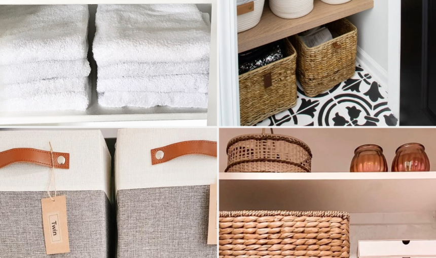 Linen Niche Ideas for Towels, Bedding, and Bathroom Essentials