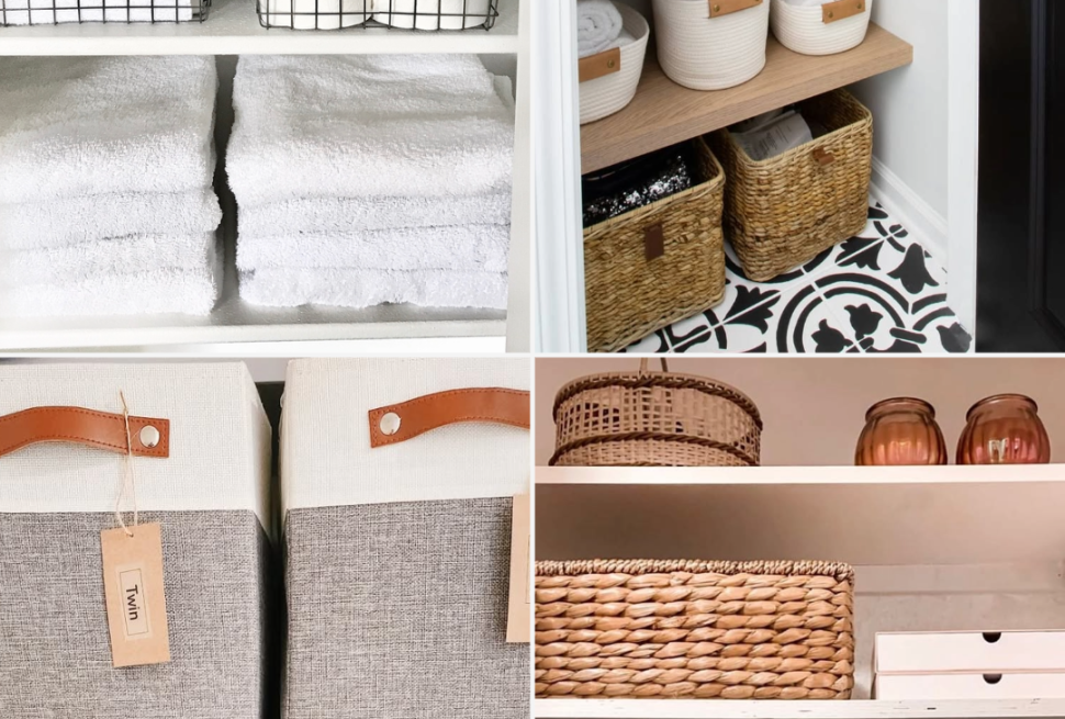 Linen Niche Ideas for Towels, Bedding, and Bathroom Essentials