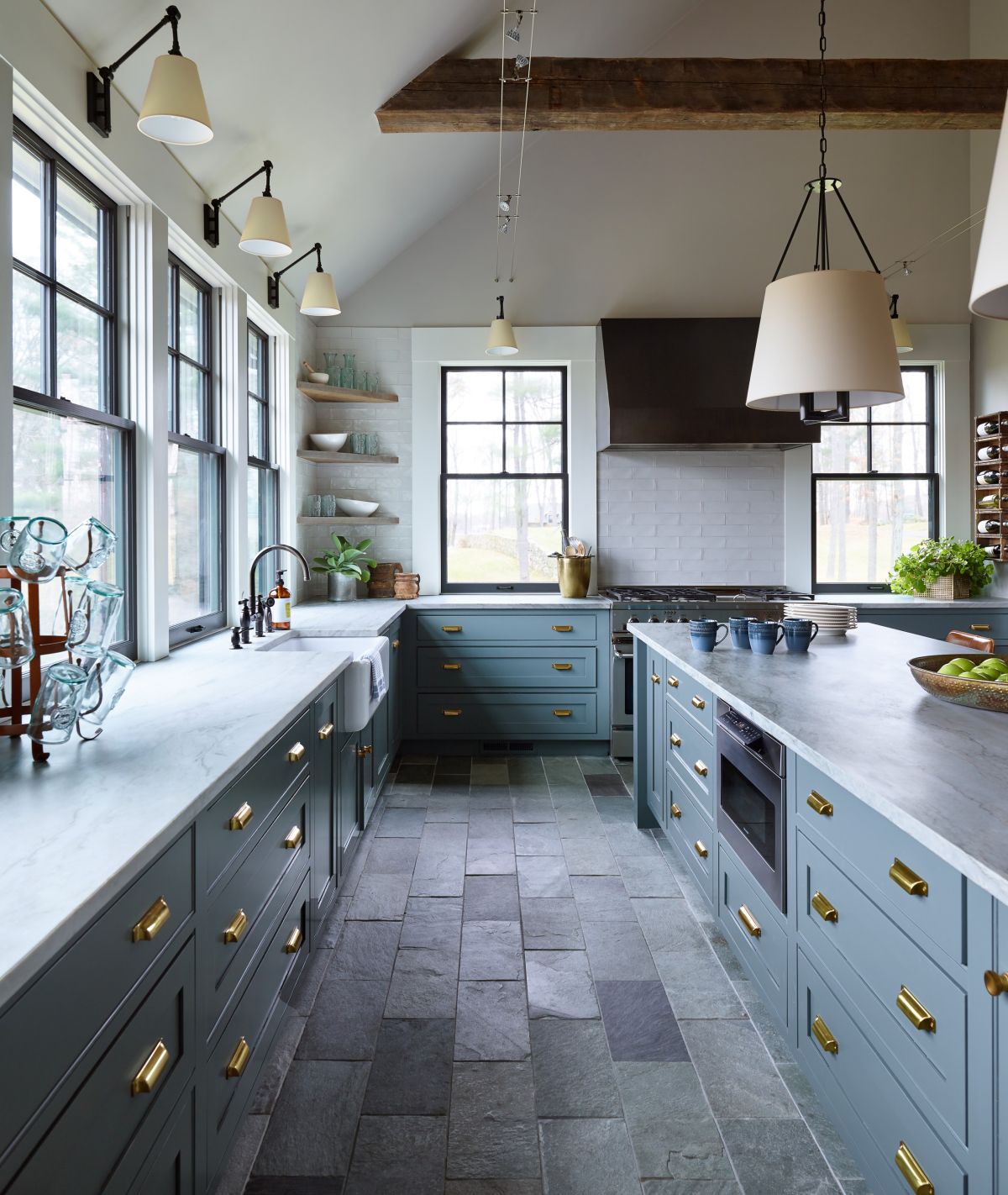 Slate Accent Ideas for Earthy Interior and Exterior Details